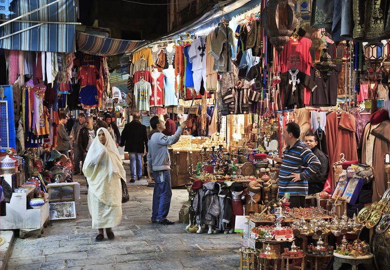 Một địa danh hấp dẫn bạn nhất định phải đến khi đi du lịch Tunisia đó là Tunis Medina